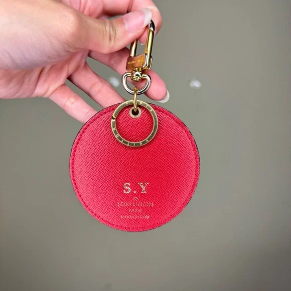 Louis Vuitton Circular Monogram Daruma Keychain